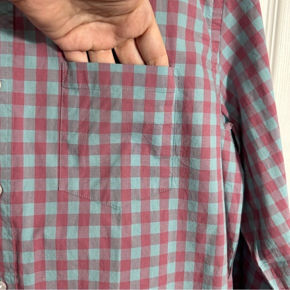 NEW J. Crew Flex Washed Classic Fit shirt, sz. Lg., check pattern, casual - Picture 6 of 12